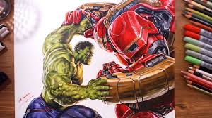 Avengers Hulk Vs Hulkbuster Veronica Speed Drawing Drawholic Hulk Artwork Hulk Painting Iron Man Drawing Avengers age of ultron hulk vs veronica (hulkbuster) full fight. avengers hulk vs hulkbuster veronica