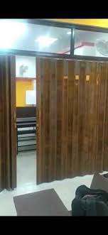 Pvc folding doors are made from aluplast profile ideal 4000. Pvc Folding Doors With Tough Pvc Frames Certifications Na Price 450 Inr Square Foot Id 6363318