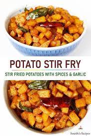 Potato Fry Aloo Fry Recipe Recipe Vegetarian Recipes Healthy Cooking Recipes Healthy Recipes