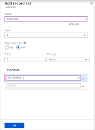 Integrate Azure Dns With Your Azure Resources Azure Dns Microsoft Docs