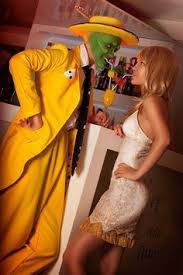 La Mascara The Mask Stanley Ipkiss Tina Carlyle Cosplays Stacia And Colin Couple Halloween Costumes Diy Couples Costumes Easy Halloween Costumes