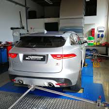 Chiptuning On the dyno: Jaguar F-Pace 30d