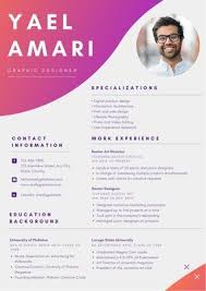 5+ years of experience in creating infographics, facebook ad creatives, banners ads, and more. Free Online Resume Builder Design A Custom Resume In Canva