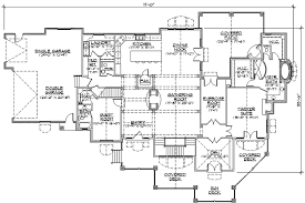 Our one story house plans are extremely popular because they work well in warm and windy climates, they can be inexpensive to build and they often allow separation of rooms on either side of common, public space. Beautiful Single Story Luxury House Plans Home Plans Blueprints 133772