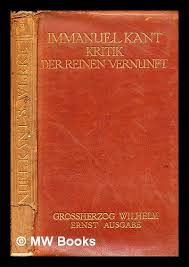 Kritik der reinen vernunft von immanuel kant herausgegeben von dr. Immanuel Kants Werke Used Abebooks