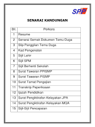 Sistem semakan imascu tidak lagi berfungsi. Senarai Kandungan Sendiri Docx