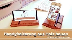Spielst du mit dem gedanken ein einfamilienhaus aus holz zu bauen? Handyhalterung Aus Holz Bauen Sir Dan Smith Youtube