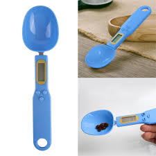 500g 0 1g Mini Kitchen Scale Tools Digital Measuring Spoons With Scale Cooking Liquid Bulk Food Lcd Display Volume Scales Spoon Leather Bag
