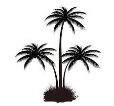 Three Palm Trees Silhouette Free Png Images Free Digital Image Download Upcrafts Design Palm Tree Pattern Palm Tree Silhouette Art Background