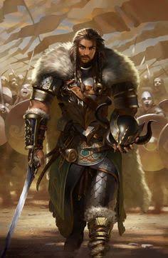 Discover 900+ Fantasy Warriors and male barbarian armor ideas | barbarian with hammer, fantasy warrior, heroic fantasy and more