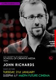 Since 2003, John Richards has been exploring the idea of “Dirty Electronics” that focuses on face-to-face shared experiences, ritual, gesture, ... - john-richards-web-poster
