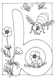 Learn about famous firsts in october with these free october printables. Coloring Page Letter B Img 21888 Bee Coloring Pages Alphabet Coloring Pages Bee Classroom