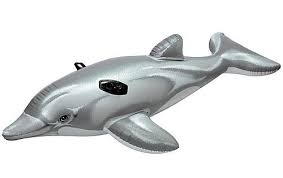 Reittier Kleiner Delphin Intex Delphine Reiten Aufblasbare Poolspielzeuge