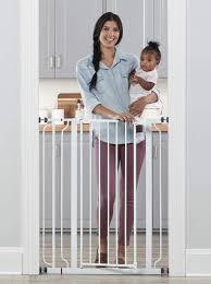 Amazon Com Regalo Easy Step Extra Tall Walk Thru Baby Gate Includes 4 Inch Extension Kit 4 Pack Of Pressure Mount Kit And 4 Pack Wall Cups And Mounting Kit Baby