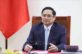 Phạm minh chính (sinh ngày 10 tháng 12 năm 1958) là một lãnh đạo của đảng cộng sản, nhà nước, tướng lĩnh công an nhân dân và chính trị gia người việt nam. Thá»§ TÆ°á»›ng Pháº¡m Minh Chinh Ä'iá»‡n Ä'am Vá»›i Thá»§ TÆ°á»›ng Cá»™ng Hoa Phap Jean Castex Baotintuc Vn