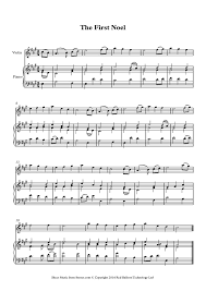 The First Noel Sheet Music For Violin 8notes Com Sheet Music Free Violin Sheet Music Piano Music