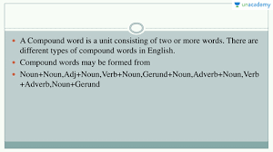 Maybe you would like to learn more about one of these? Tnpsc Compound Words In Tamil Offered By Unacademy