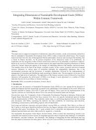 Mayang dacin development sdn bhd. Pdf Integrating Dimensions Of Sustainable Development Goals Sdgs Within Umranic Framework
