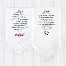 Check spelling or type a new query. Buy W F Gift Mother And Father Of The Bride Gifts Wedding Gift Handkerchief Set For Parents Of The Bride From Daughter Online In Turkey B07prv9by5