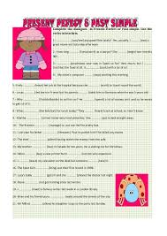 It's all written in my face. Complete The Dialogues In Present Perfect Or Past Simple Use The Verbs In Brackets Present Perfect Activities For Teens Presents