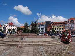 Det är rügens största stad. Bergen Auf Rugen