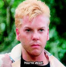 Kiefer sutherland was born in london, england, uk, to canadian actors shirley douglas and donald sutherland, who moved to california shortly after his birth. Filmedit Peli Film Gif Find On Gifer