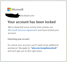 Action at the push of a button in the . Your Account Has Been Locked Need Help Microsoft Community