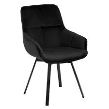 Give our selection of modern swivel chairs a twirl. Temple Webster Black Krystoffer Velvet Swivel Dining Chairs Reviews