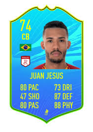 Página oficial juan jesus, jogador da a.s. Fifa 21 Silver Stars Nation Player Juan Jesus How To Unlock Objectives Player Review Expiry Date More