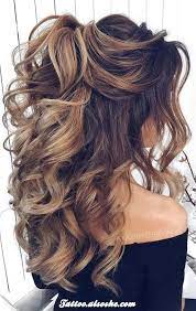 Gorgeous Half Up Half Down Hairstyles For A Gorgeous Wedding Party Hair Styles Down Hairstyles Half Up Wedding Hair