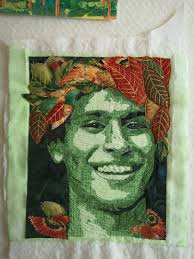 I'm always trying new things in quilting. Created my self portrait pattern