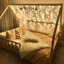 Magical Fairy Light House Bed In 2020 Toddler House Bed Toddler Bedroom Sets Toddler Girl Room