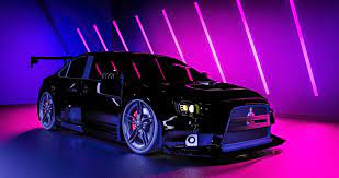 Mitsubishi Lancer Evo X 4k Wallpaper 3d Render Modified Car Modded Lancer Design Blender Sports Car Wallpaper Accent Wall Sports Car Adobe Lightroom