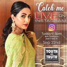 Within five days, the song got 30 million views and received a positive response from fans. Hina Khan On Twitter I Will Be Live On My Instagram Handle Https T Co Urxdwjz99q With Sadhgurujv Tonight At 8pm