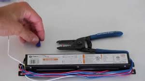 Replacing The Ballast On A Fluorescent Light Fixture Youtube