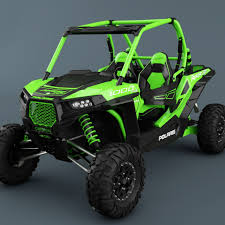 Polaris Ranger Rzr 1000 Green 3d Model Polaris Ranger Rzr Ranger