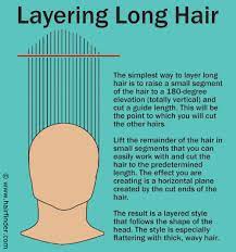 Long layers with colored ends add a subtle elegance to your entire look. How To Layer Long Hair Diagram For A Layered Haircut