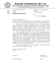 Documents similar to contoh surat keputusan pengurus. Contoh Surat Edaran Iuran Keamanan Rt Nusagates