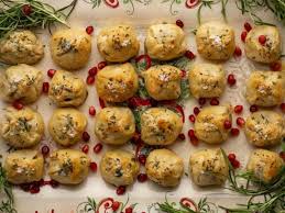 Festive Baked Brie Bites Recipe Brie Bites Food Network Recipes Baked Brie