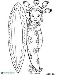 Africa coloring book pages african animals coloring pages. Africa Coloring Pages For Girls