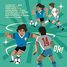 Mi hijo me llamó entusiasmado. La Pelota No Se Mancha Pa Twitter Dibujo Del Gol Del Siglo Realizado Por El Amigo Parpa