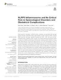 The american society for reproductive medicine, the european society of endocrinology, and the pediatric endocrine society. Pdf Nlrp3 Inflammasome And Its Critical Role In Gynecological Disorders And Obstetrical Complications