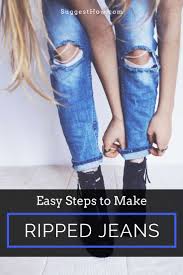 Maybe you would like to learn more about one of these? How To Make Ripped Jeans 5 Step By Step Guide