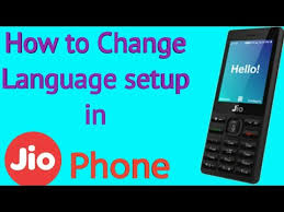Language Setup For Jio Phone Youtube