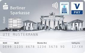 Sparkassen Card Debitkarte Berliner Sparkasse