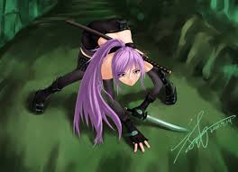 875 purple hair hd wallpapers background images. Wallpaper Long Hair Anime Girls Weapon Purple Hair Green Katana Thigh Highs Sword Jungle Purple Eyes Knife Flower Screenshot Computer Wallpaper 4582x3307 Chipchap90 276690 Hd Wallpapers Wallhere