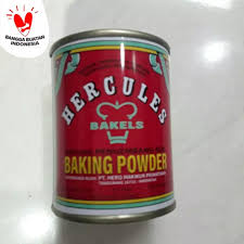 Baking powder is a chemical leavening agent that is the source of carbon dioxide used in baked baking powder is a chemical leavening agent. Bayar Ditempat Baking Powder Hercules Bpda Baking Powder Double Acting 110gram Termurah Lazada Indonesia