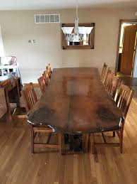 Sinker Cypress Table Made With Hollow Logs From Saw Mill Table Live Edge Dining Table Dining Table