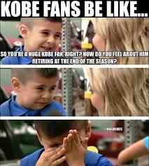I Can Picture Grown Men Crying Right About Now Ohh God Lakers Kobe Bryant Basketball Funny Lakers Kobe