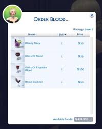 Being a vampire is so much more. Vampires More Drinks For Vampires Zero S Sims 4 Mods Comics On Patreon In 2021 Sims 4 Sims 4 Mods Sims 4 Game Mods